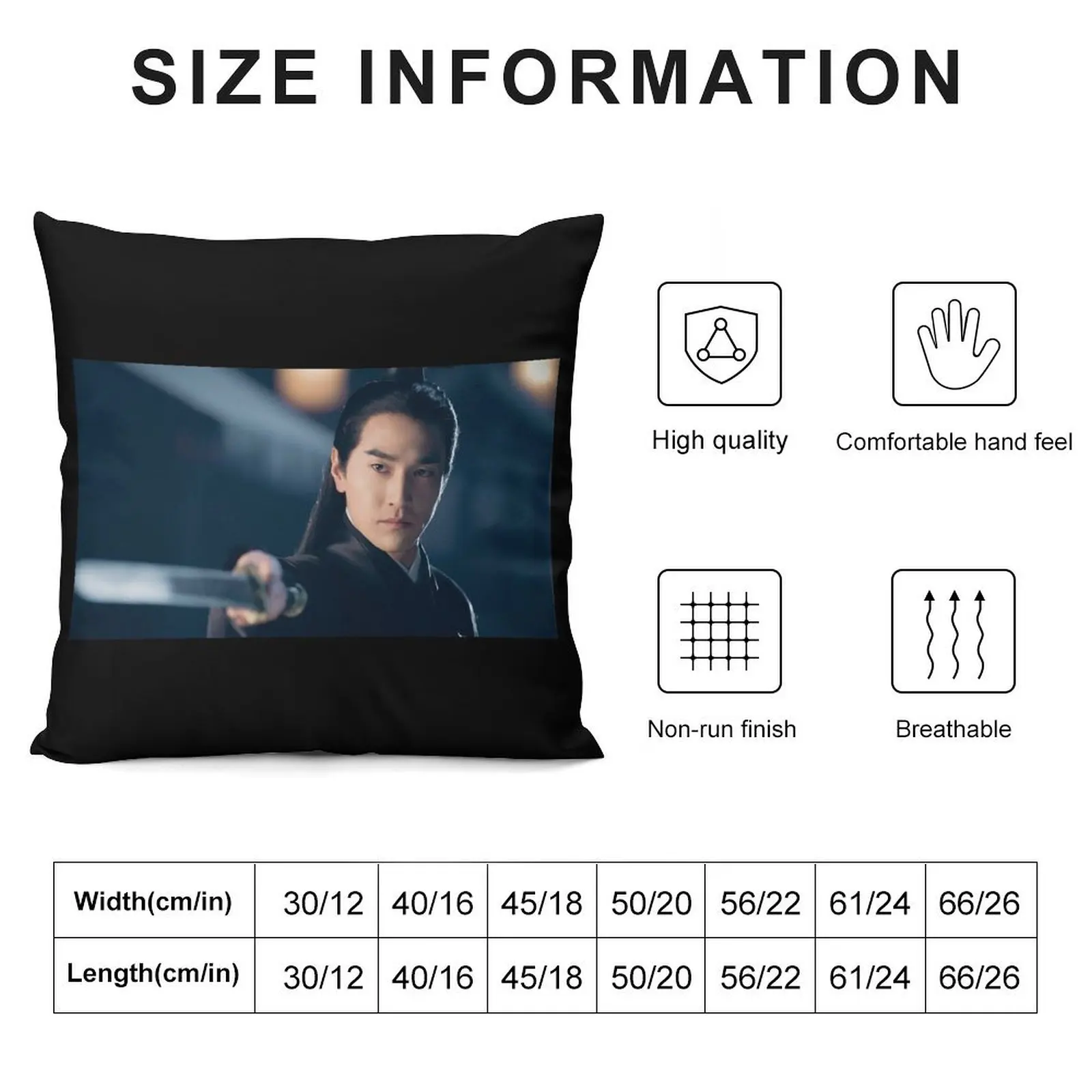 1 наволочка для диванной подушки с персиковыми цветами