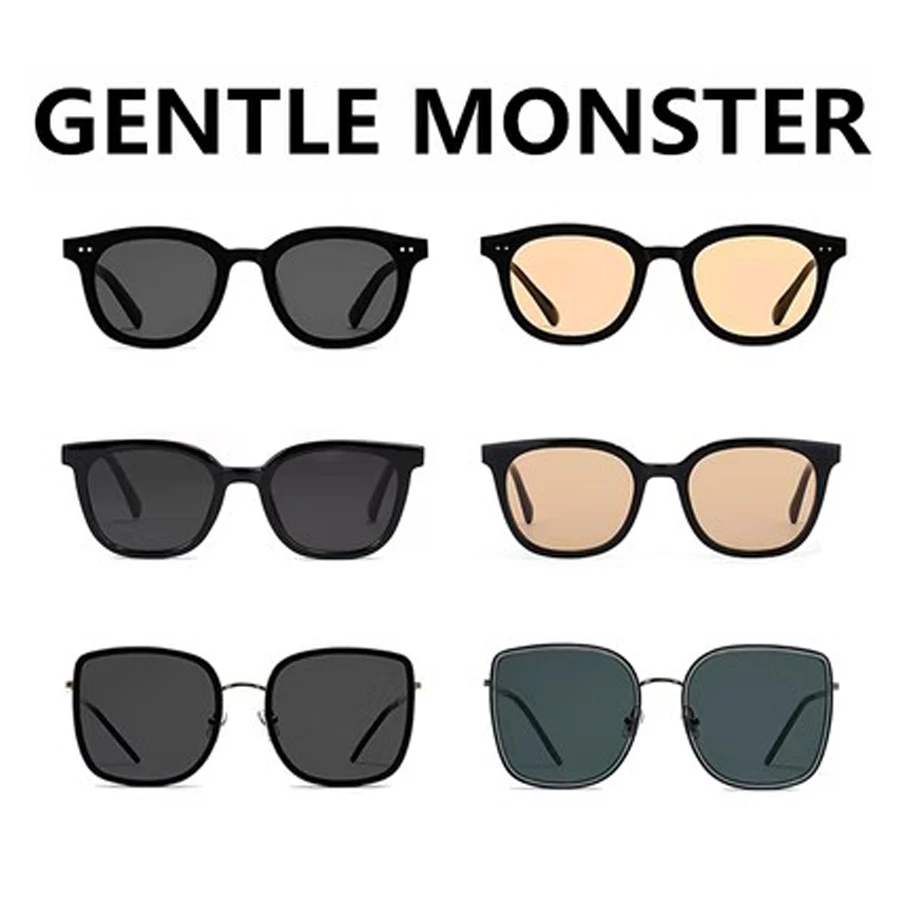 

Korea GENTLE MONSTER Fashion Sunglasses New style GM Luxury Brand Designer Men women Polarized sunglasses UV400 Best gift