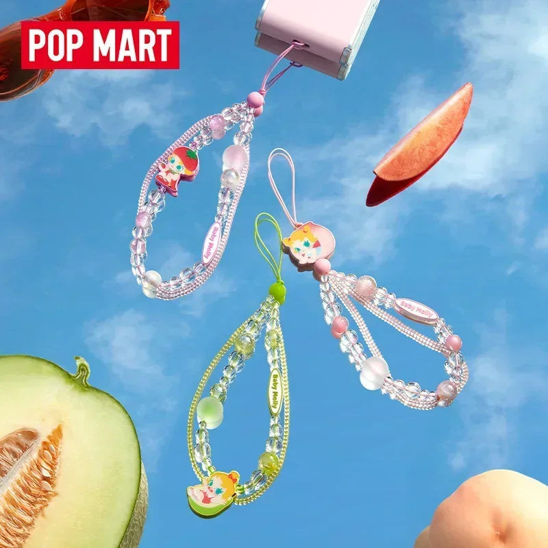 Фото POPMART Baby Molly Fruit Adds Fragrance Series Blind Box: Милая подвеска для телефона, загадочная кукла-игрушка, подарок №2