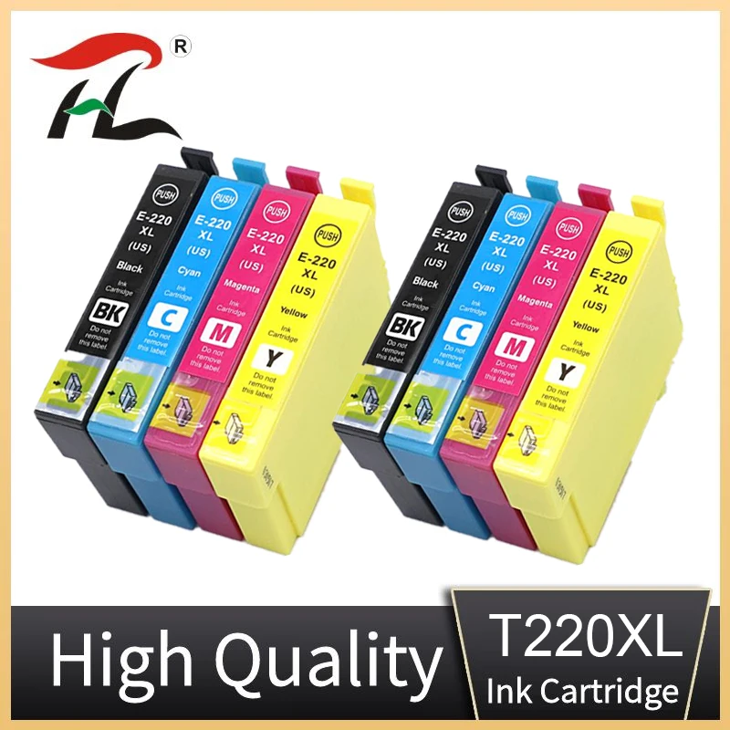 

Compatible T220XL for Epson WorkForce WF-2630 WF-2650 WF-2660 XP-320 XP-420 printer ink Epson 220XL T220 ink cartridge