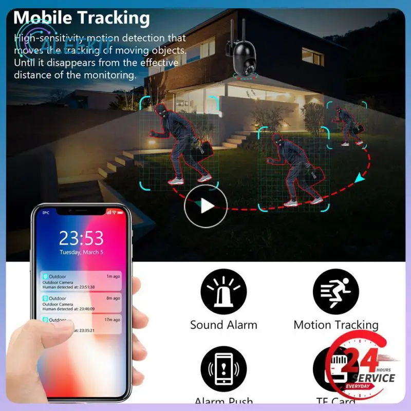 

Ip Camera Motion Tracking 2.4g5g Dual-band Wireless Wifi Baby Monitor Wifi 3mp Hd Close-circuit Television Snapshot