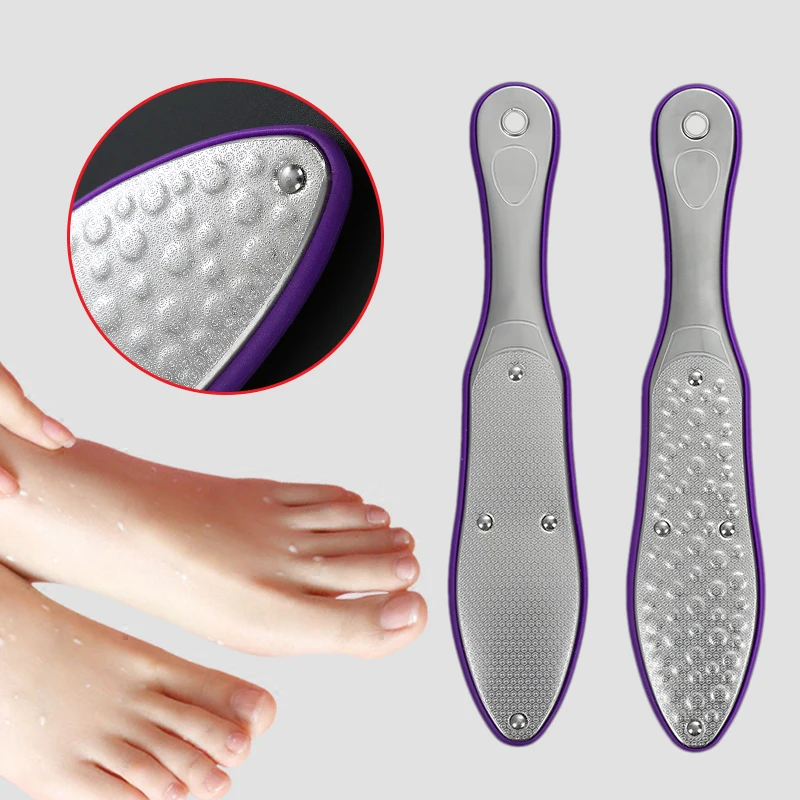 

26cm Stainless Steel Foot File Nail Rasp Hard Dry Skin Remover Exfoliating Pedicure Manual Foot Rasp Callus Foot Skin Care Tool