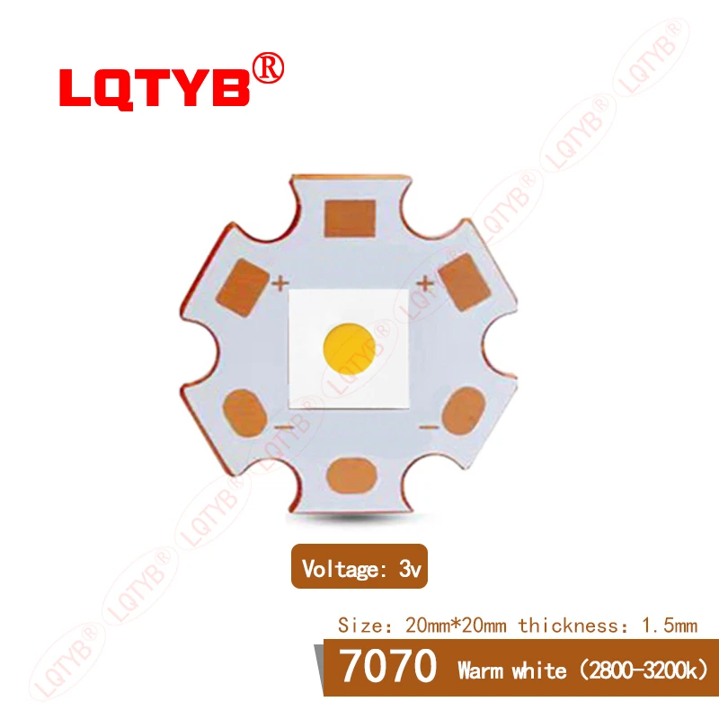 

Светодиодный чип LQTYB 7070 50 Вт белый