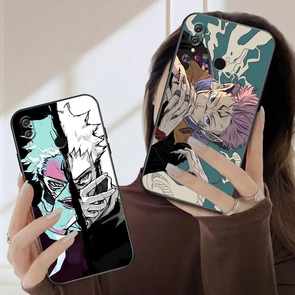 

Funda Case for HUAWEI Nova 8i 9 Y6 Y7 Y9 Y6a Y9a Honor 8X 9X 20 20i 30i 50 60 X8 Pro Plus Lite E 5G Case Anime Jiu-jitsu Kaisen