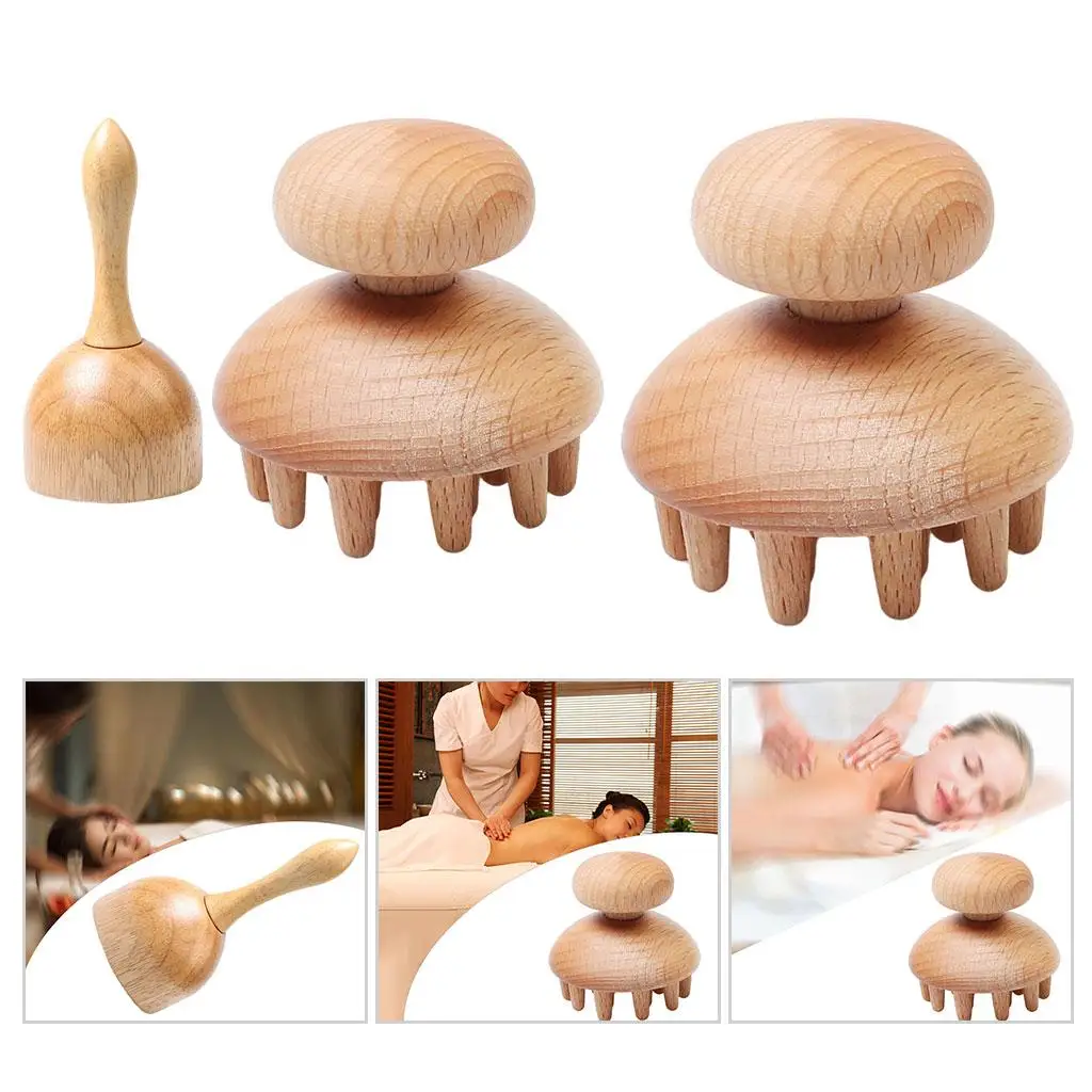 Деревянный роликовый терапевтический массаж тела семейное оборудование для