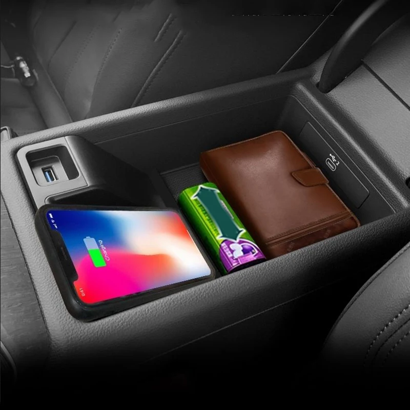 

Беспроводное зарядное устройство 15 Вт, для телефонов Audi A4, B9, S4, RS4, A5, S5, RS5, 2017-2022, поддержка быстрой зарядки QI