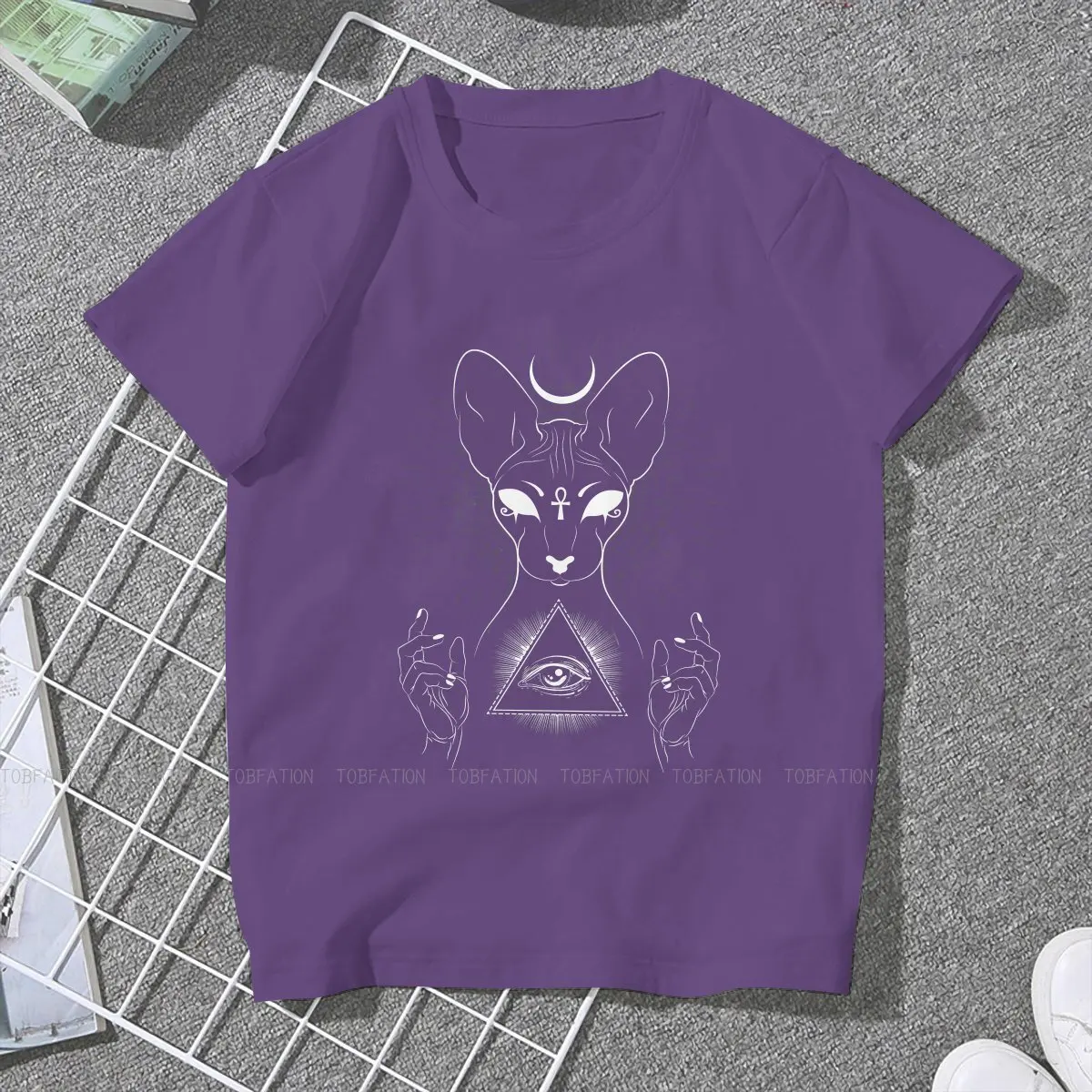 Женская футболка с коротким рукавом без волос