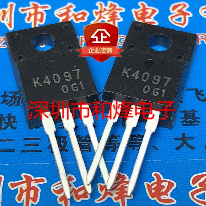 

Original 2pcs/ K4097 2SK4097 TO-220F 500V 9.5A