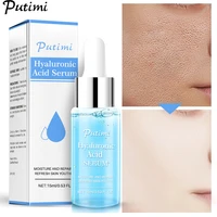 hyaluronic acid pore shrink face serum moisturizer nourish anti wrinkle aging essence fade fine lines firming brighten skin care