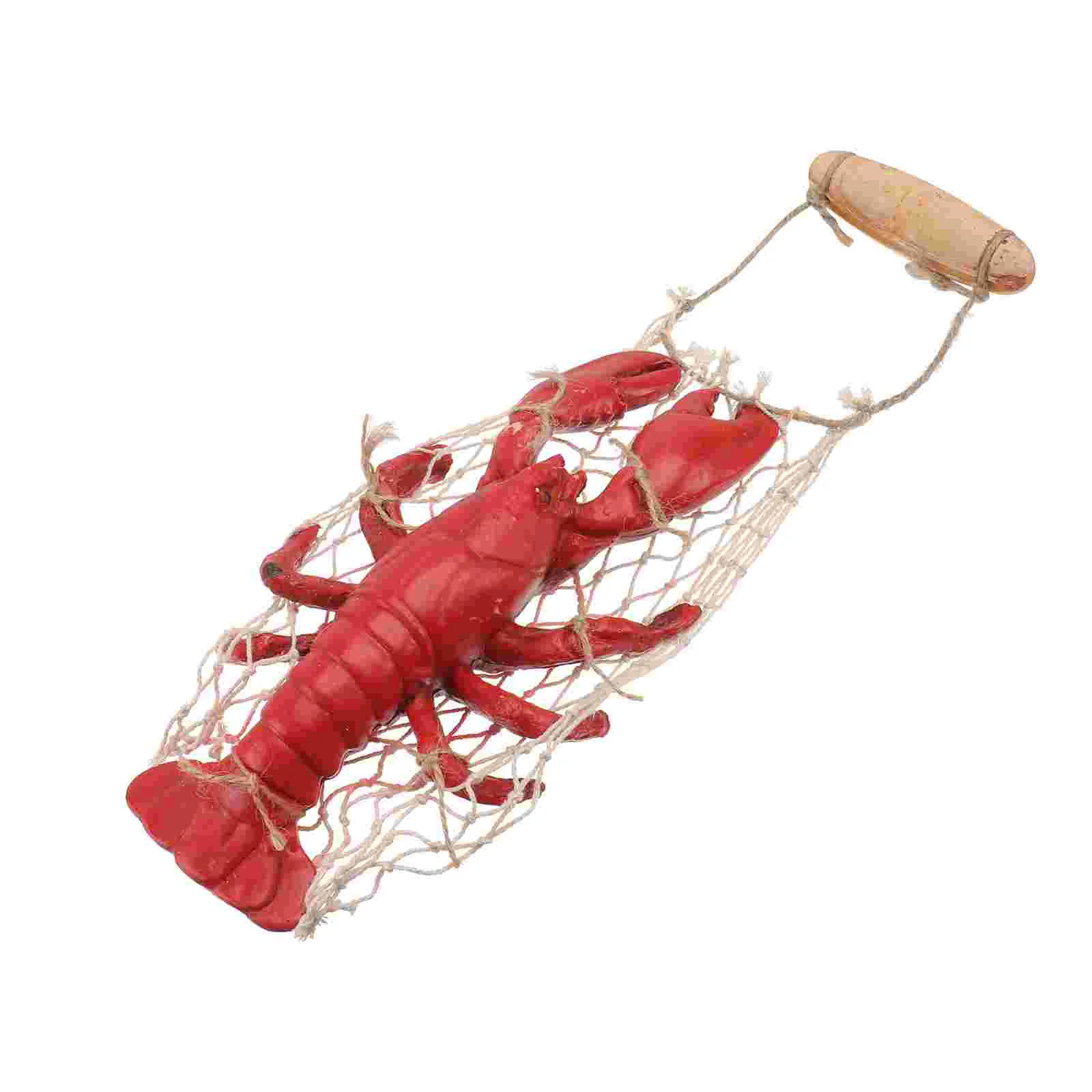 

Lip Gloss Lobster Pendant Chic Resin Craft Indoor Wall Adornment Hanging Decor