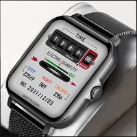 2022 new bluetooth answer call smart watch men full touch dial call ip67 waterproof fitness tracker smartwatch men women box