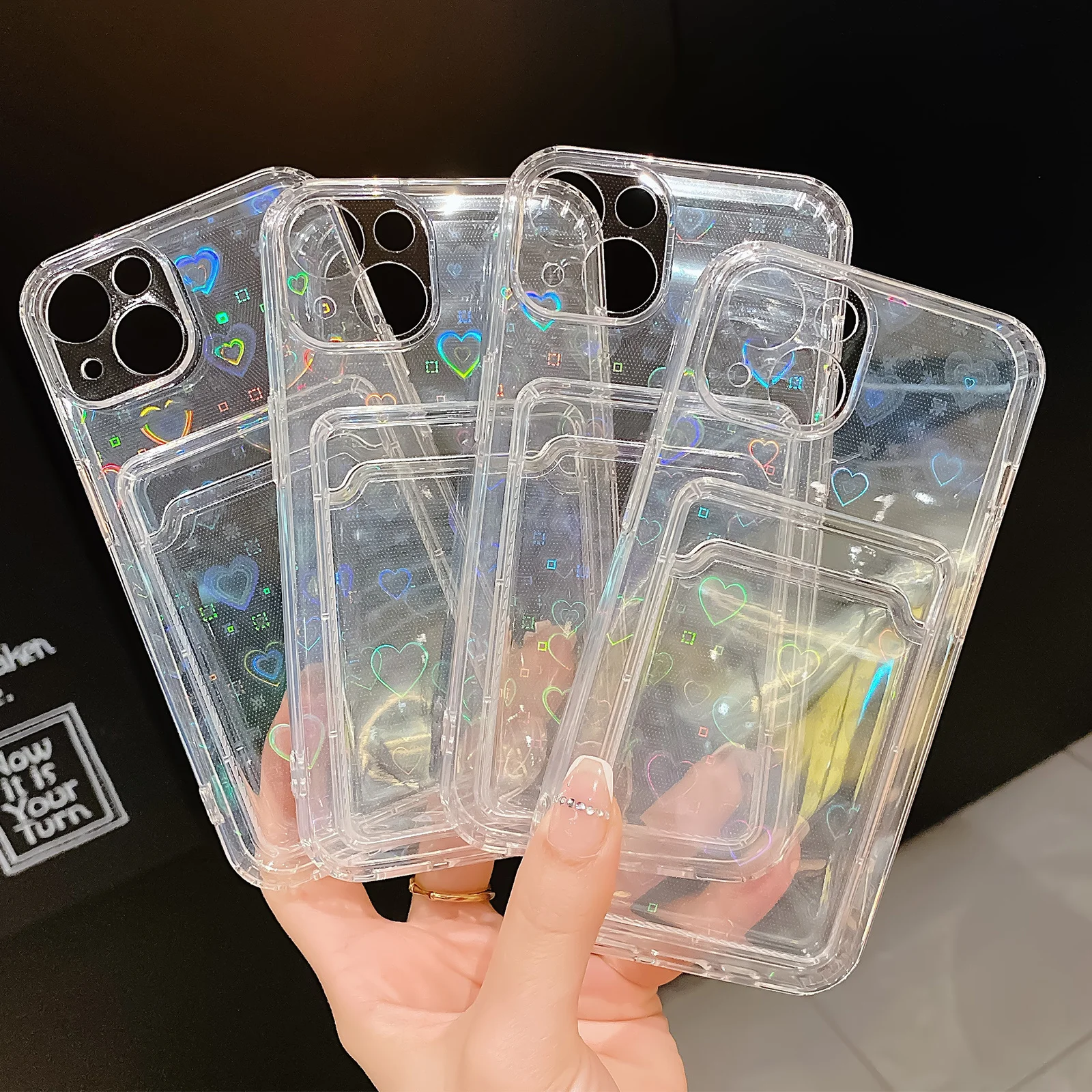 Чехол со слотами для iPhone 11 12 13 Pro max XR x XS 7 8 plus |