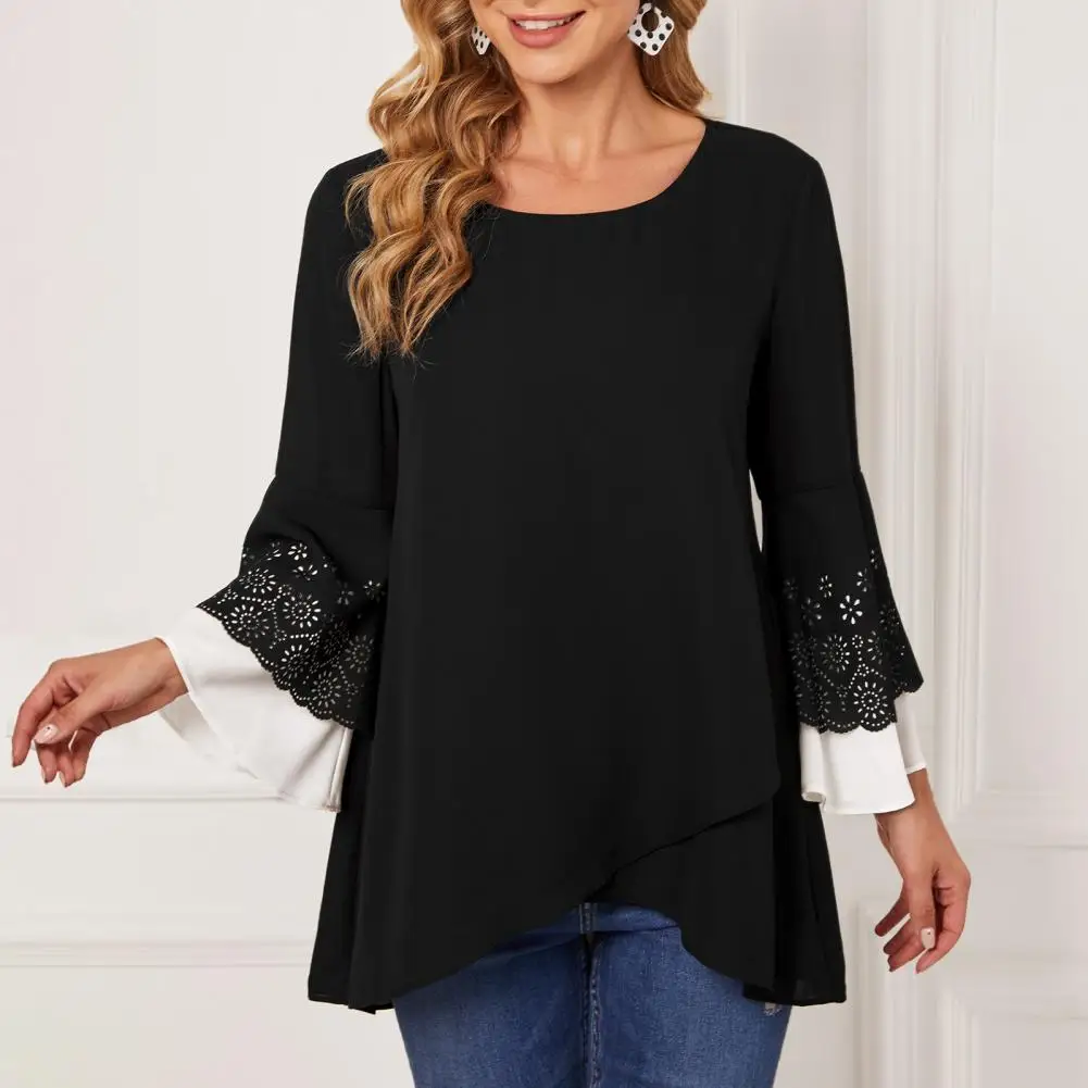 

Шикарный женский пуловер, тонкий пуловер для шитья, топ, эластичный нестандартный Стильный пуловер, топ для повседневного ношения