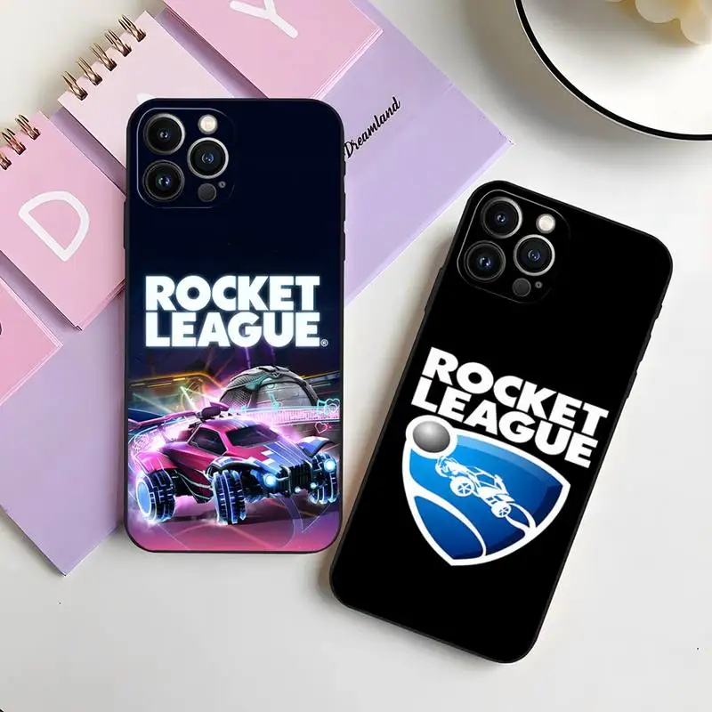 

Rocket League Phone Case For Iphone 14 13 12 11 Pro Max Mini Xr Xs X 7 8 6 6s Plus Se 2020 Black Soft Silicone Cover