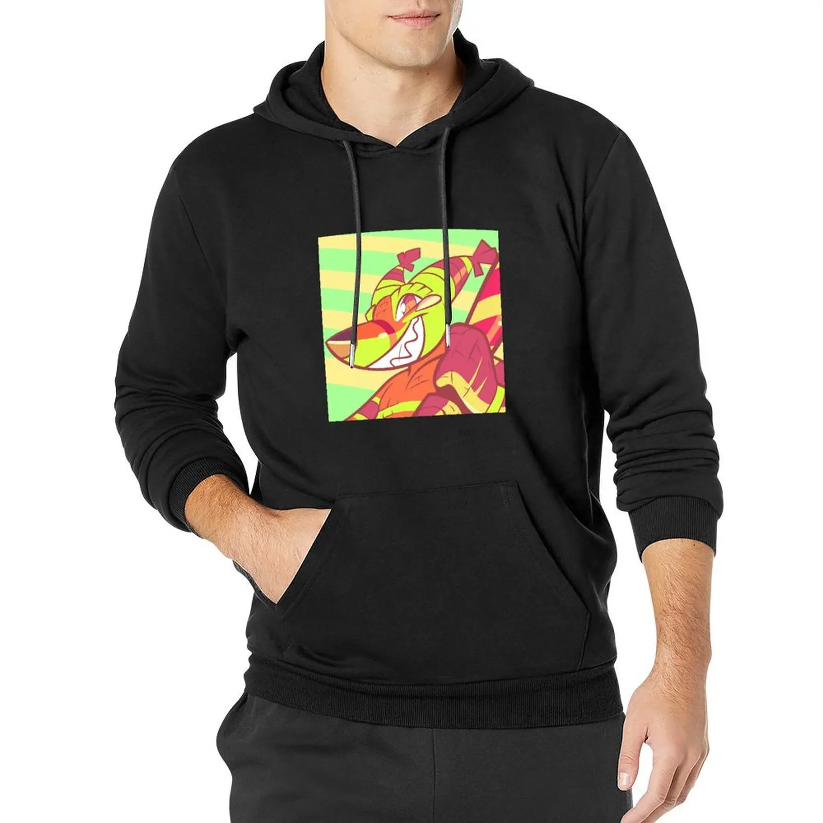 TQBF (Renard / The Quick Brown Fox) - Electrohell Pullover Hoodie мужская дизайнерская одежда дизайнерские