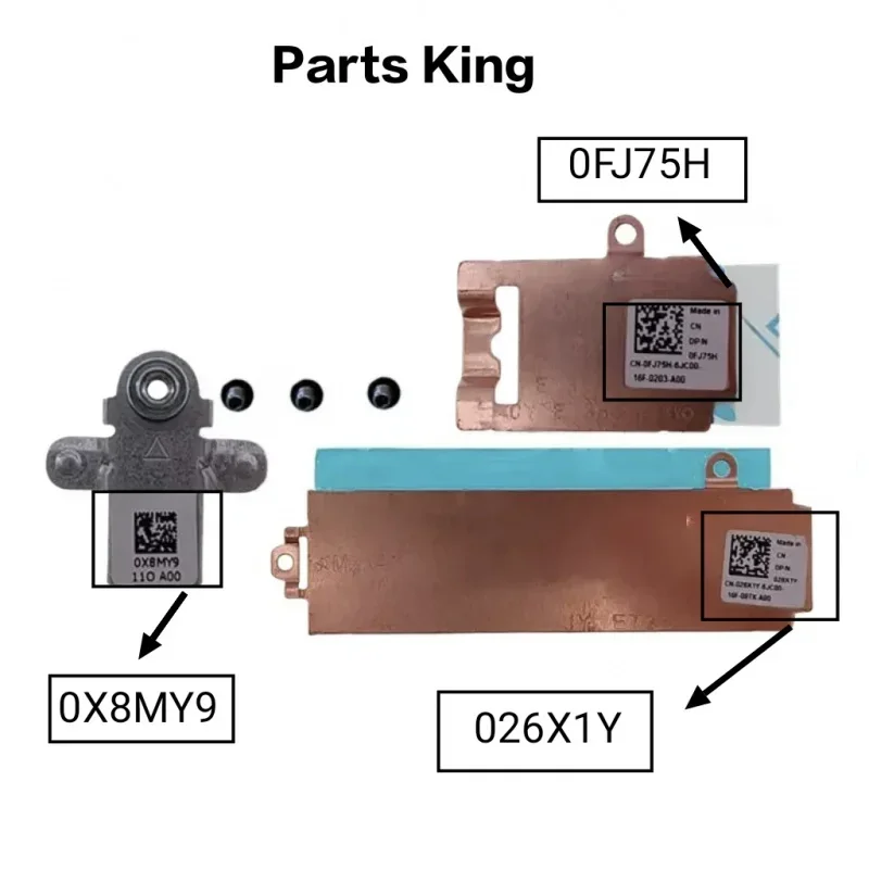 Новый оригинальный кронштейн для ноутбука Dell G15 5510 5511 5515 2230 2280 SSD-накопитель