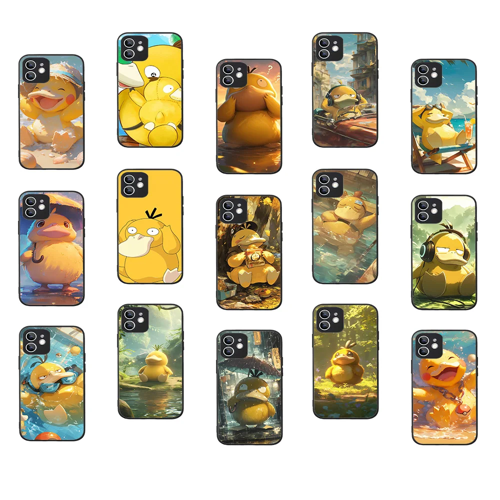 Флуоресцентный черный силиконовый чехол для OPPO A12 A15 A16 A17 A31 A32 A33 A35 A38 A53