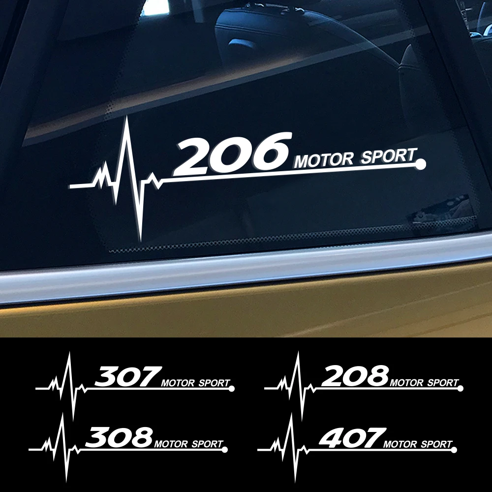 Фото Светоотражающая наклейка на боковое окно для всех моделей Peugeot: 308, 307, RCZ, 208, 206, 207, 407, Rifter, 308SW, 108. №2