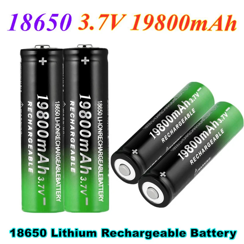 

3.7V Rechargeable Lithium-Ion Battery For LED Flashlight Popular New High Quality