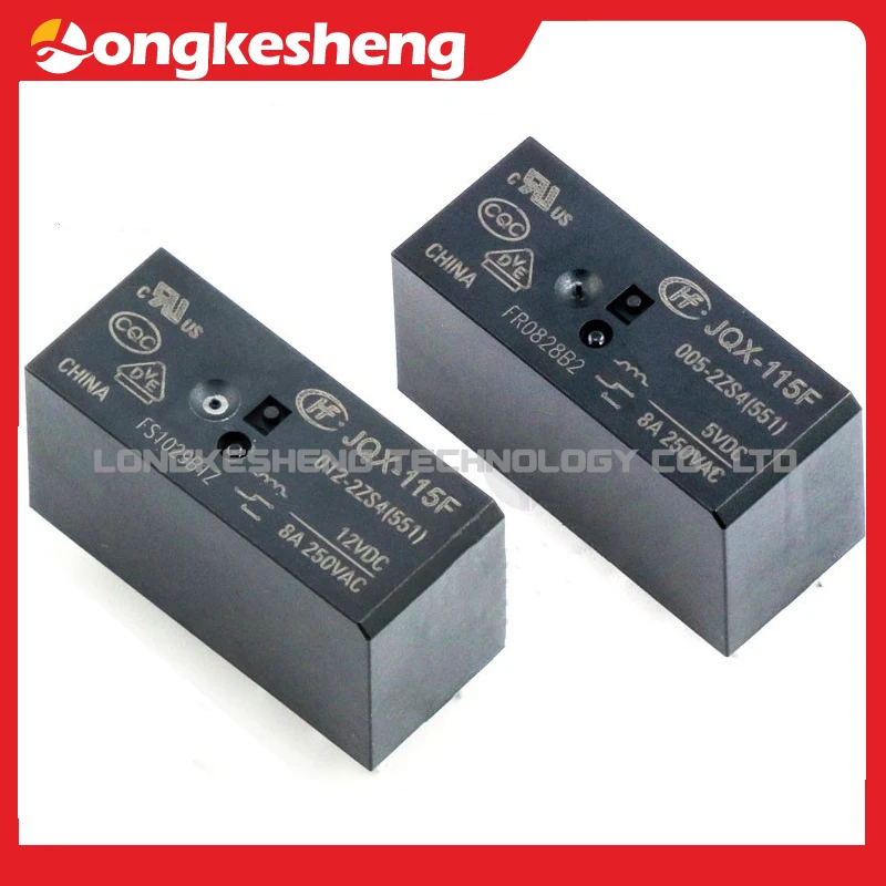 P5 12V Free Shipping Original module in stock JQX-115F 012-1HS3 12VDC 16A