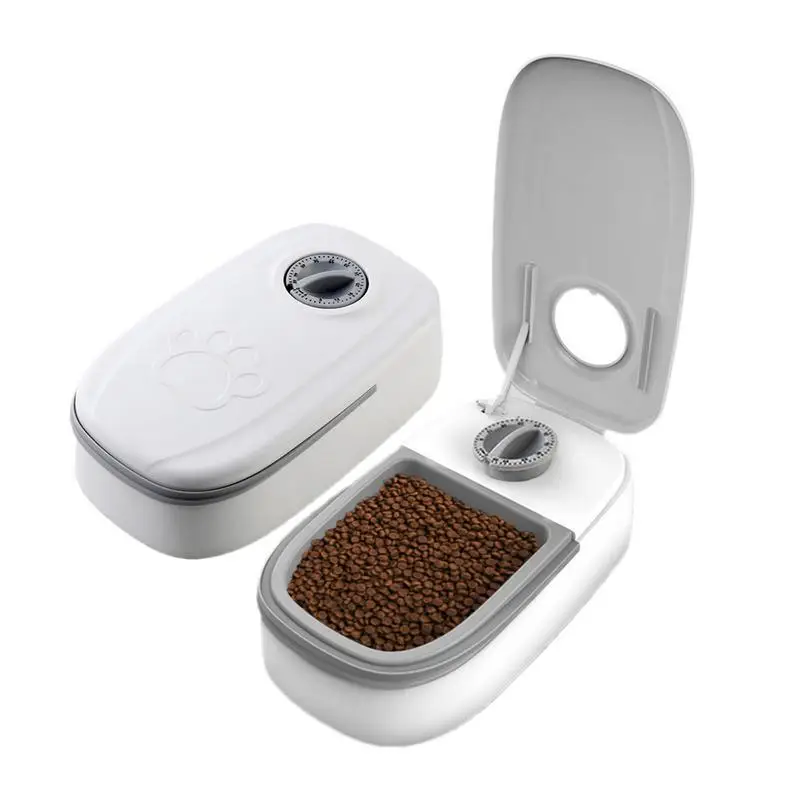 

Automatic Cat Feeders Timed Cat Feeder Food Dispenser Dog Feeding Station Water Dispenser With Programmable Timer For Wet Or Dry