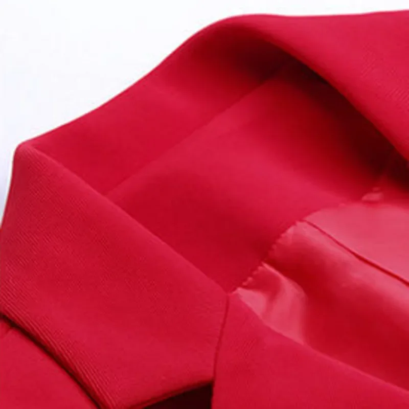 Модный Элегантный осенний блейзер с длинным рукавом для женщин работы офиса