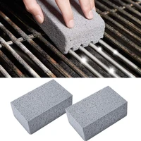 bbq grill cleaning brush brick block barbecue cleaning stone pumice brick for barbecue rack outdoor kitchen bbq tools