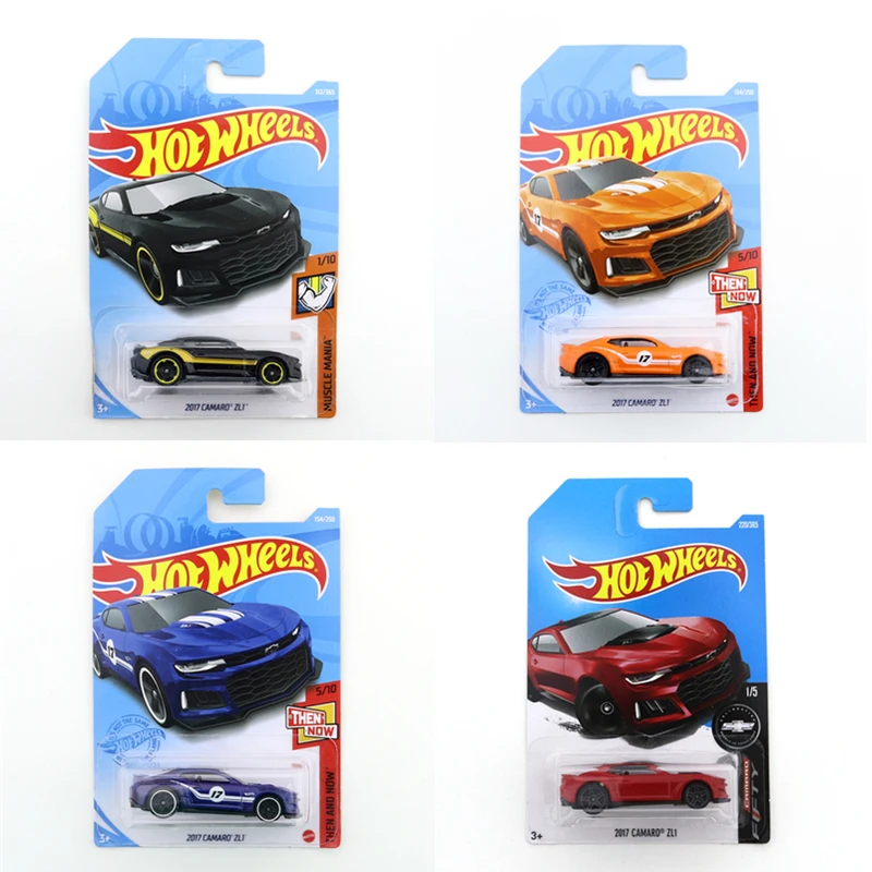 

2021-154 оригинальные горячие колеса мини сплава купе 2017 CAMARO ZL1 1/64 металлическая литая модель автомобиля детские игрушки подарок