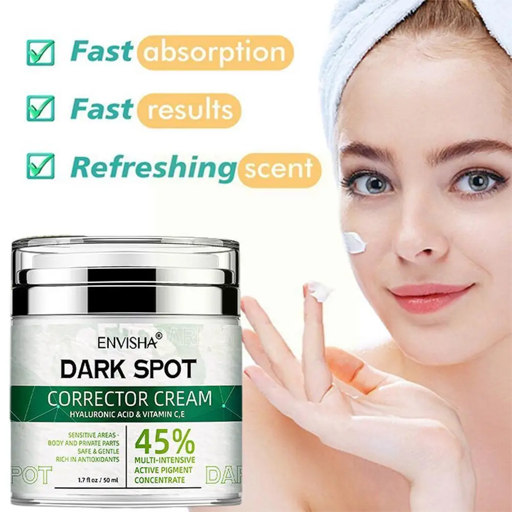 

50g Face Skin Care Whitening Freckle Cream Remove Melasma Anti-aging Dark Spots Moisturizing Shrink Pores Melanin Lightenin J8s9