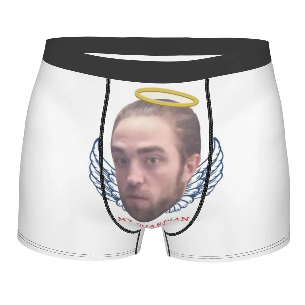 

Robert Pattinson Is My Guardian Angel Man Underwear Boxer Briefs Shorts Panties Funny Soft Underpants for Male Plus Size