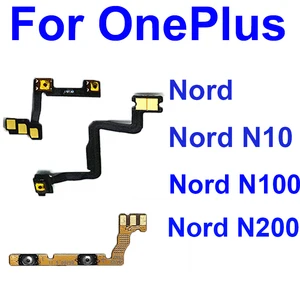 Volume Power Mute Flex Cable For OnePlus 1+ Nord Nord N10 N100 N200 5G On Off Power Volume Switch Si in USA (United States)