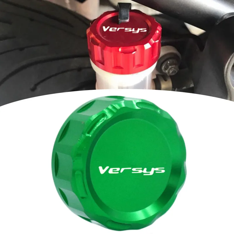 

Motorcycle CNC Aluminum Rear Brake Reservoir Cover Caps For KAWASAKI Versys650 Versys1000 Versys 650 1000