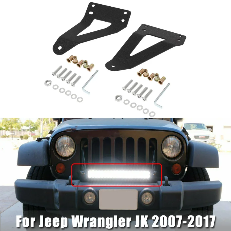 Для Jeep Wrangler JK 2007-2017 20-22 дюймов светодиодный светильник кронштейн держатель для
