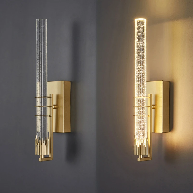 Современные роскошные светильники для спальни прикроватные Настенные комнаты