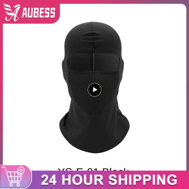 

1PCS Motorcycle Sun Protection And Dustproof Headgear Riding Hat Hood Windproof Outdoor Tactical Riding Hood Mask Mask Dust Mask