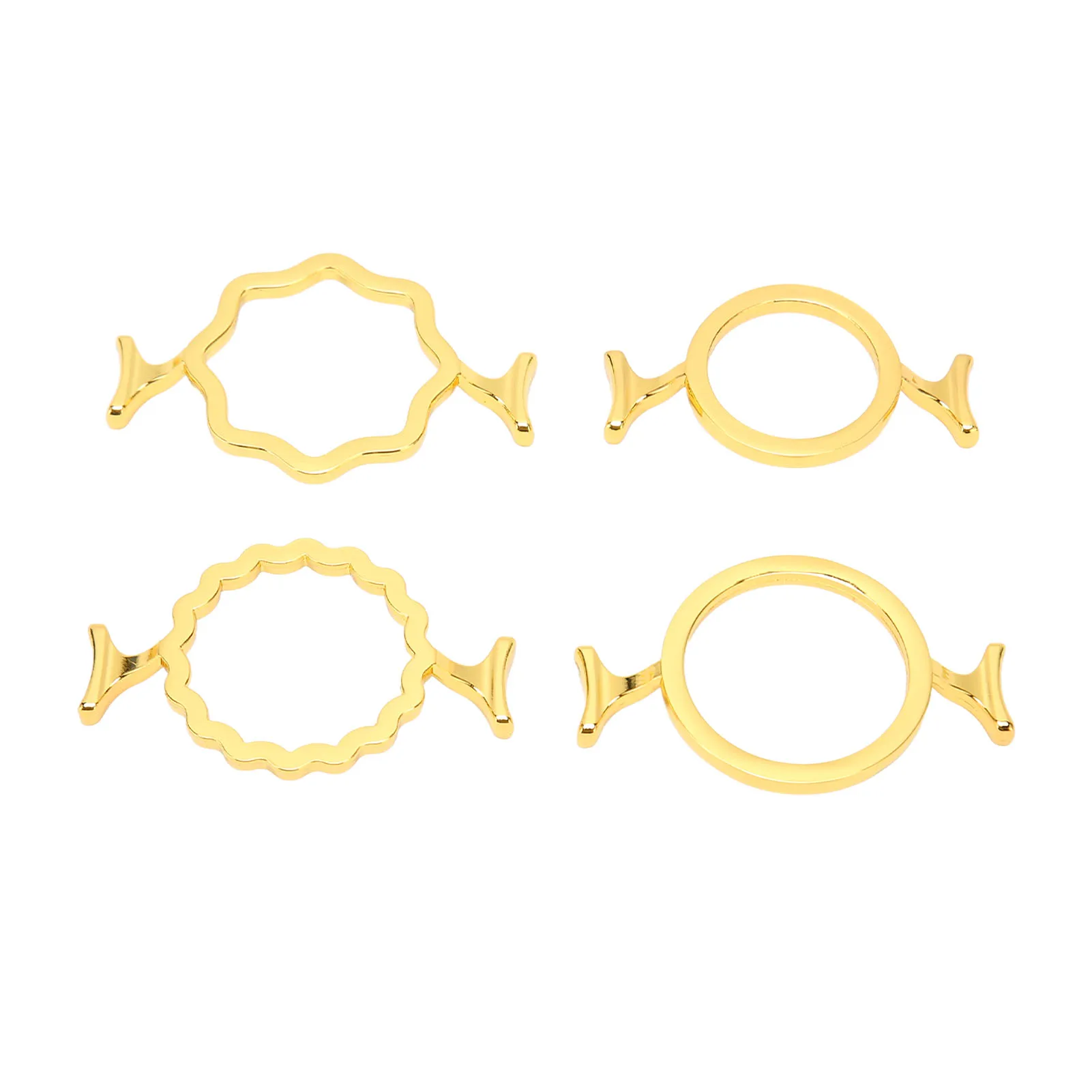 

Sealing Wax Molds Sturdy Durable Wax Molds Easy Operation Zinc Alloy Assorted Style Gold Color for Envelopes