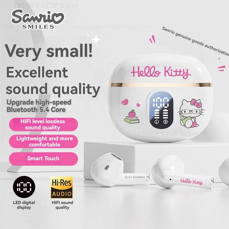 TWS-наушники Sanrio BL48 Kuromi с поддержкой Bluetooth и шумоподавлением