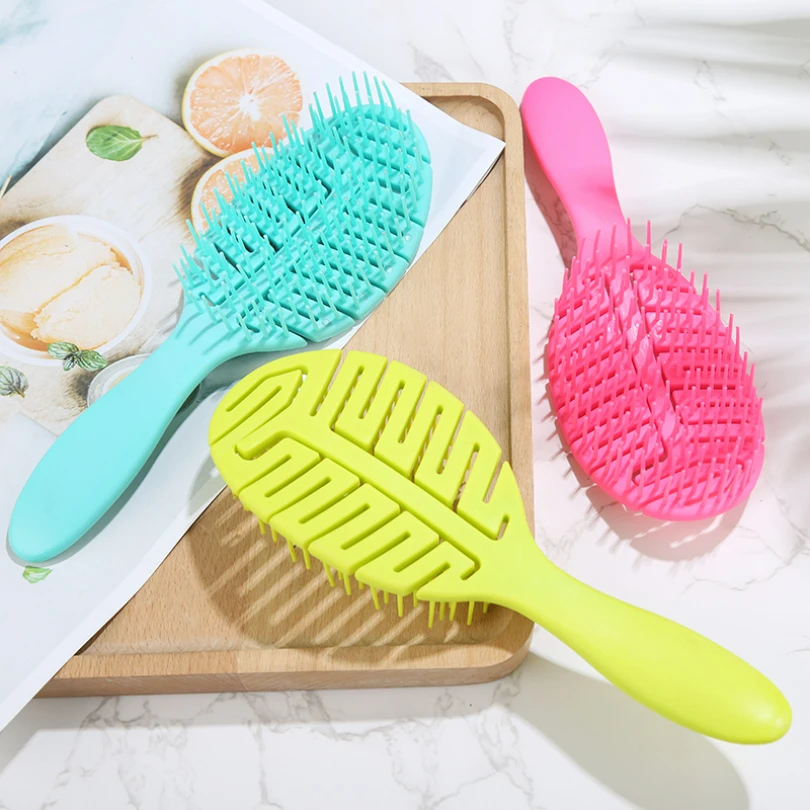 

Щетка для распутывания волос мягкая щетина с легкостью скользит сквозь спутывания для кудрявых прямых женщин мужчин детей щетки для сухой ...