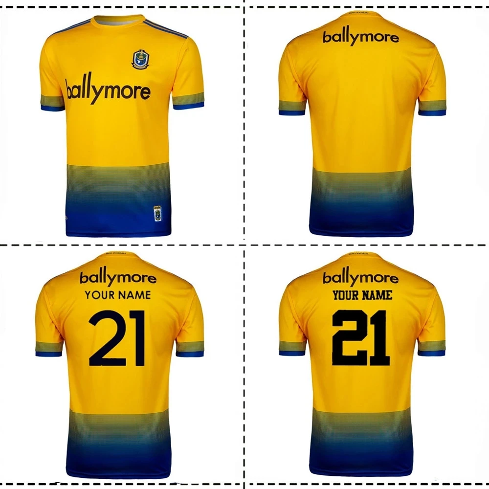 

2021 Roscommon Home Джерси 2021/22 Ирландия ROSCOMMON тренировка Регби Джерси размер S--5XL