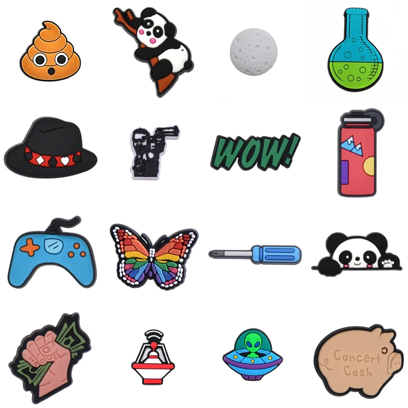 

Women Charm Wholesale Bulk Para Pins Packs Shoe Charms Decorations for Crocs Men Gifts Set Jeans Shoes Accessories Boy Kids Girl