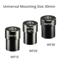 wf15x wf20x wf30x stereo microscope eyepiece wide angle large field of view eyepiece universal interface 30mm lens