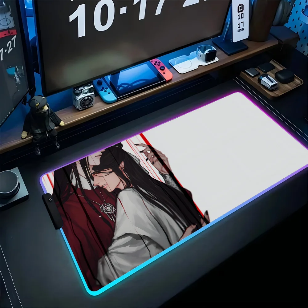 1 шт. Небесный Официальный S благословение аниме напольный коврик XXL Красный