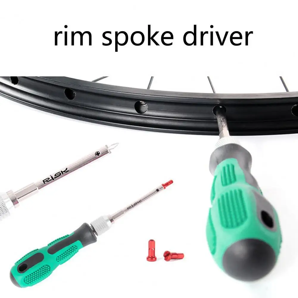 

Professional Spoke Driver Simple Installation Stainless Steel Spoke Nipple Wrench Reliable Spoke Nipple Key