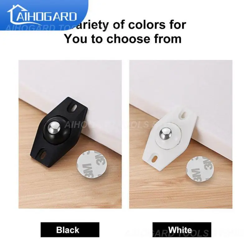 

Punch-free Small Wheel Portable Trash Can Bottom Universal Wheel Storage Box Rack Home Accessories Paste Ball Pulley Mini