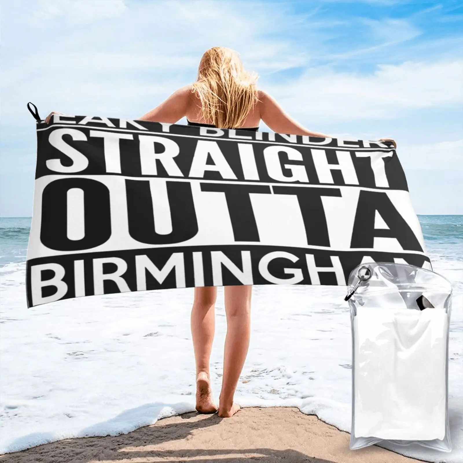 

Пляжное полотенце с отрывающимися бликами из Бирмингема, банный халат, женское полотенце для рук, банное полотенце для спа, роскошное пляжн...