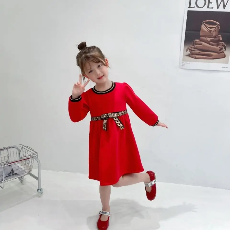 

Toddler Kid Girls Summer Dress Long Sleeve Bowknot Valentine’s Style High Waist Dress Girls Tulle Princess Dress Princess Party
