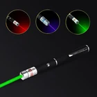 Зеленая лазерная указка с USB-зарядкой, 5 мВт, 650 нм, мощсветильник вспышка, Звездный литиевый аккумулятор, мощный и прочный Видимый луч света, военная указка