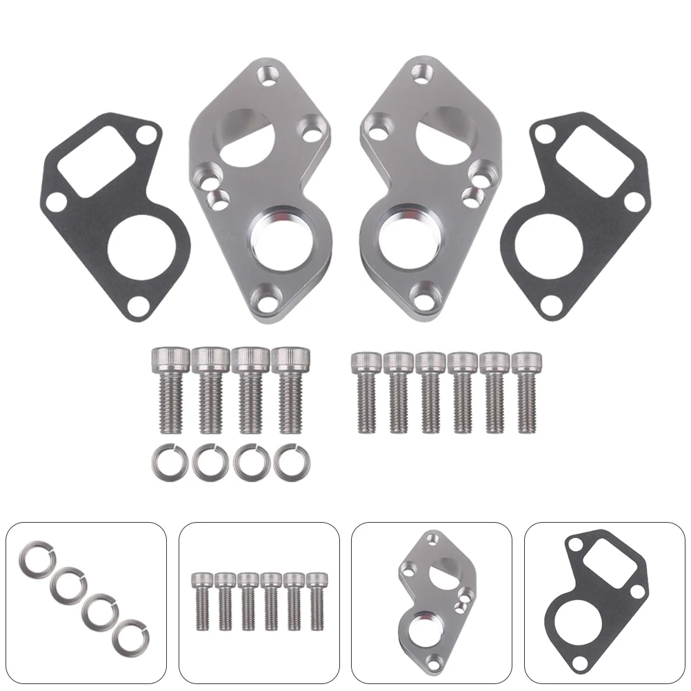 

1 Set LS Water Pump Spacers Kit Practical Electric Water Pump Adapter Swap Kit