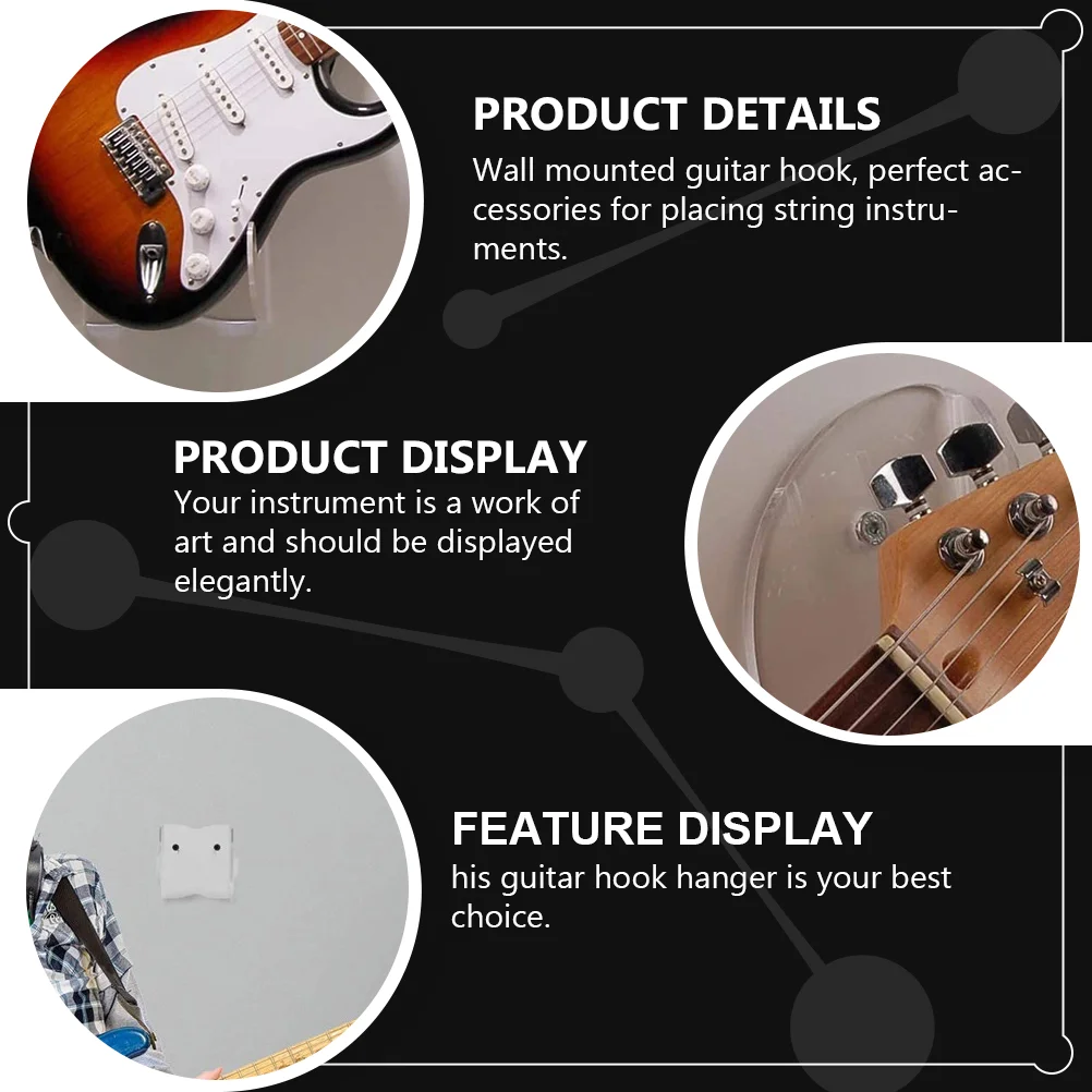 Подставка для бас-гитары вешалка одежды акриловый держатель крючок классическая