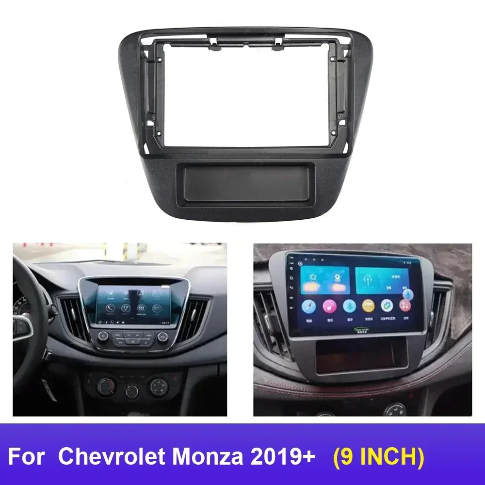 9-дюймовая Автомобильная рамка адаптер Canbus Box Decoder Android радио приборная комплект